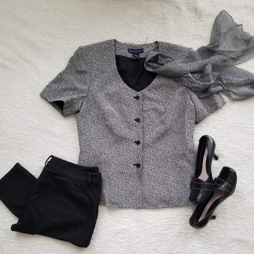 Button Down Blouse size 12